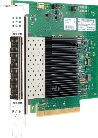 HPE Intel E810 XXVDA4 4 Port SFP28 P08458 B21