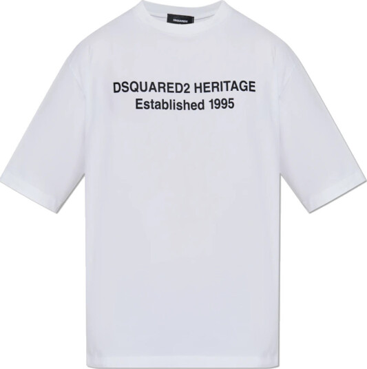 Dsquared Dsquared2 Herre Topper Hvit L Dsquared Dsquared2 Herre Topper Hvit L