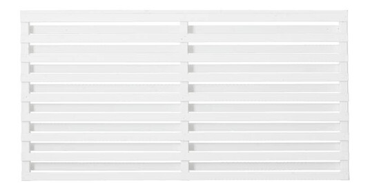 Gjerde PLUS Osaka Grunnet Hvit 180×93 cm Gjerde PLUS Osaka Grunnet Hvit 180×93 cm