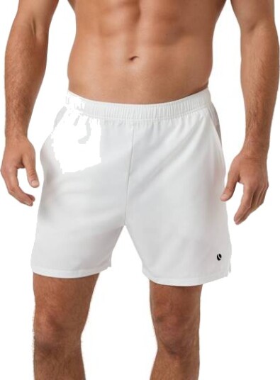Björn Borg Ace Racquet 7" Shorts - White - S