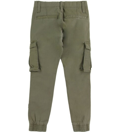 Name It Deep Lichen Green Ryan Cargo Twill Bukser Noos 146