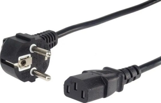 Premiumcord Nettverkskabel 230V Til Datamaskin 0,5M
