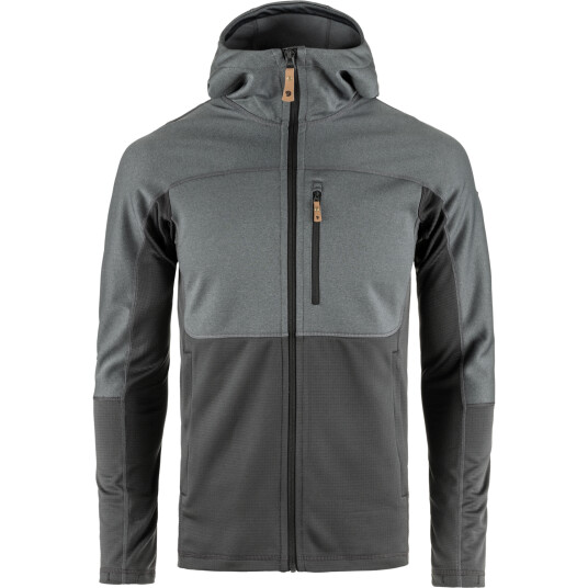 Fjällräven Men's Abisko Trail Fleece Iron Grey-Grey XXL, Iron Grey-Grey