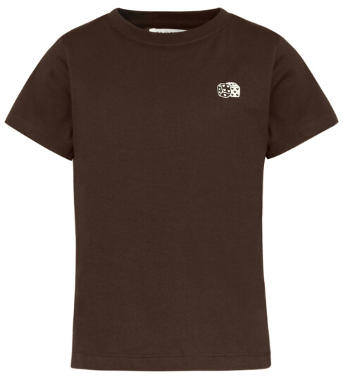 Hound T skjorte HdAsta Baby Tee Dark Brown 10 år 140 T skjorte Brun