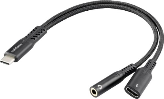 Renkforce Usb-Kabel Usb 2.0 Usb-C®-Kontakt, Jack 3,5 Mm Sokkel 15 Cm Svart Fleksibel Rf-7116124 Renkforce Usb-Kabel Usb 2.0 Usb-C®-Kontakt, Jack 3,5 Mm Sokkel 15 Cm Svart Fleksibel Rf-7116124