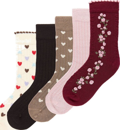 minipop Mpopmena Bamboo Socks 5 Pack COFFEE BROWN 31/34