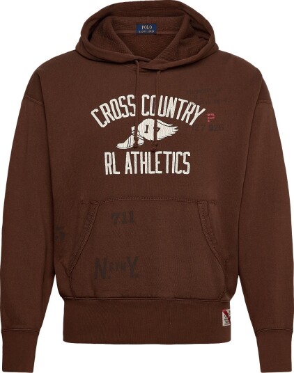 Polo Ralph Lauren Seasonal Fleece Knt Sweatshirt COURT BROWN XS