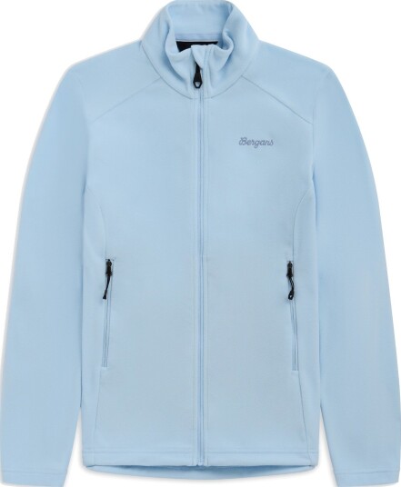 Bergans Finnsnes Fleecejakke Dame Light Dusty Blue L L