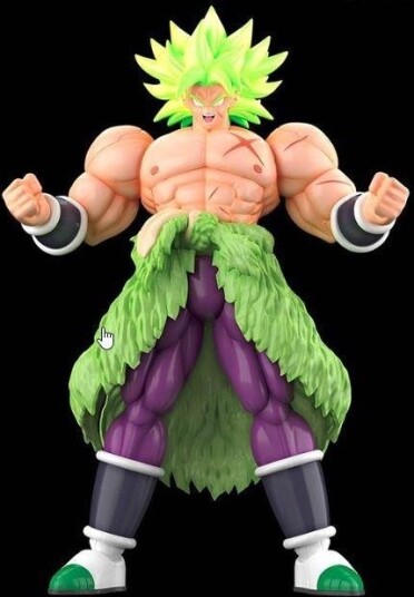 Samlefigur Bandai Dragon Ball Super Saiyan Broly Full Power Samlefigur Bandai Dragon Ball Super Saiyan Broly Full Power