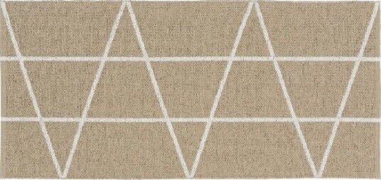 Plastmatter Horredsmattan Viggen beige Størrelse: 70 x 200 cm Plastmatter Horredsmattan Viggen beige Størrelse: 70 x 200 cm