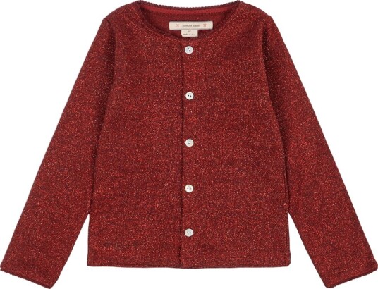 Konges Sløjd Cardigan   Rolle   Rød Dahlia   Konges Sløjd   3 år (98)   Cardigan Bordeaux