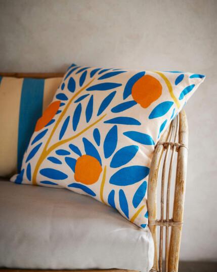 Classic Collection Sunny Citrus putetrekk blå