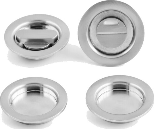Habo WC beslag Skyvedør Ø40mm B krom SB