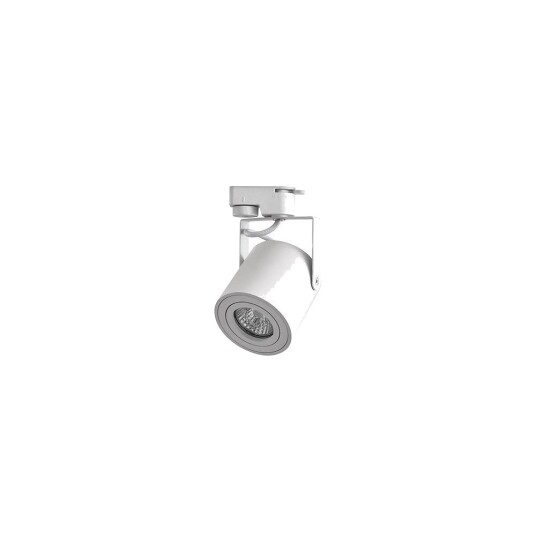 LED spotlampe til GU10 pære hvit 1 faset ø80mm 1F2W