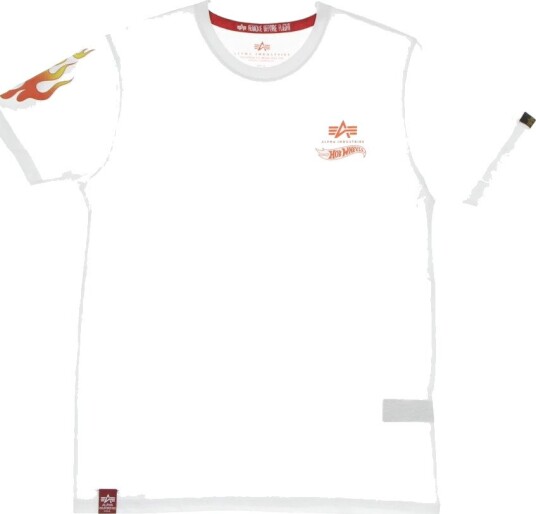 Alpha Industries Herre Topper Hvit S, Alpha Industries Herre Topper Hvit S,
