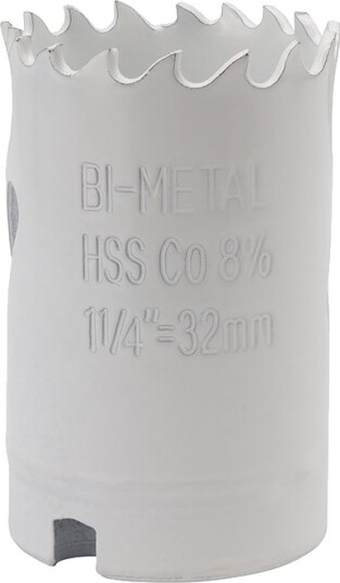 Hullsag Ø33 mm (1 5/16") HSS Bi-Metall M42 med 8% kobolt