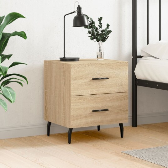 Nattbord sonoma eik 40x35x47,5 cm konstruert tre Nattbord sonoma eik 40x35x47,5 cm konstruert tre