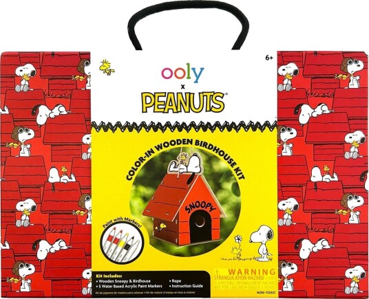 Ooly Birdhouse Kit Radiserne Multi/Patterned One Size