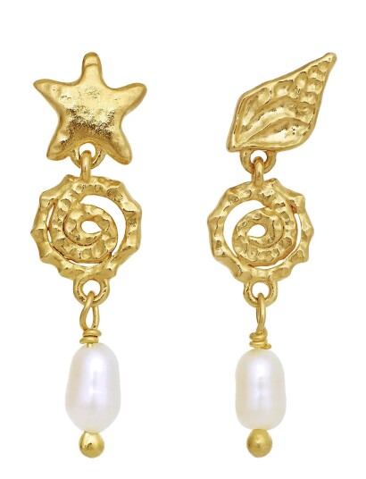 Maanesten Zumi Earrings   Gold   ONE SIZE 2