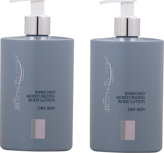 Beauté Pacifique 2 x Body Lotion for Dry Skin NO FRAGRANCE 500 ml