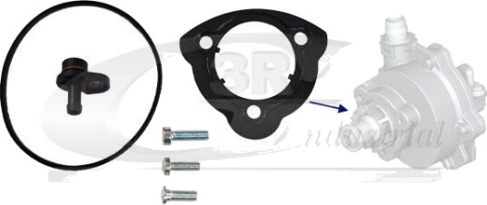 Reparatorsett, undertrykkspumpe (bremseanlegg) 3RG 74103