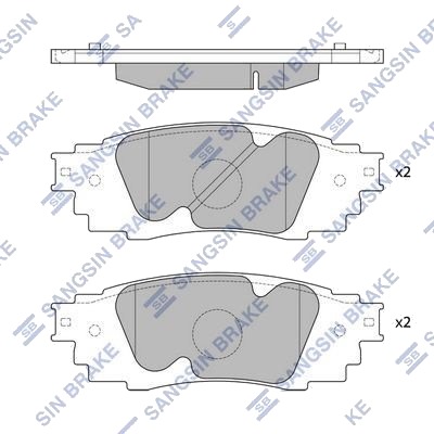 Hi-Q SP4091 Bremseklosser
