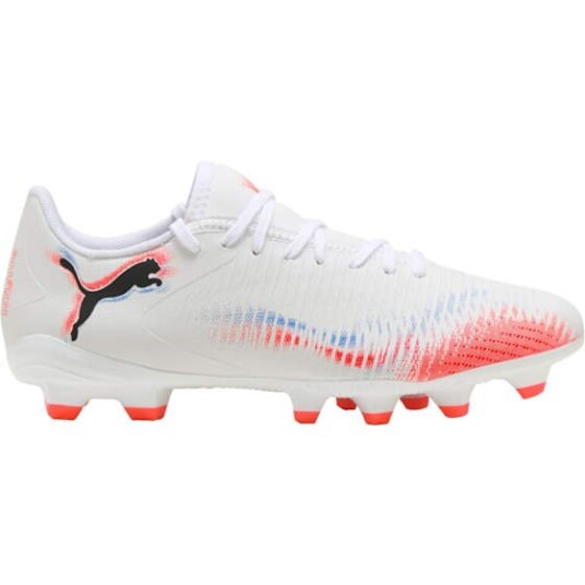 Puma Future 8 Play FG/AG Dame Puma White/Puma Black/Glowing Red 40.5