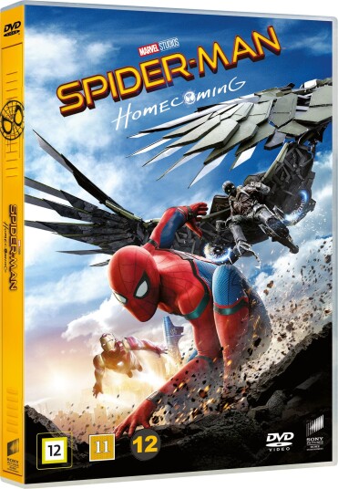 SpiderMan: Homecoming DVD SpiderMan: Homecoming DVD