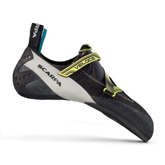 Scarpa Veloce Climbing Shoes Men Black/Yellow 40,5 Scarpa Veloce Climbing Shoes Men Black/Yellow 40,5