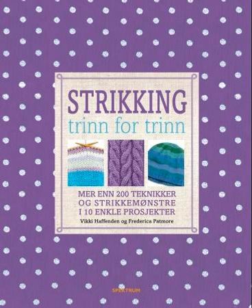 Strikking trinn for trinn Innbundet