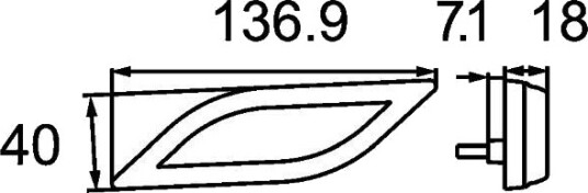 HELLA 2BM 013 338-061 Ekstra blinklys HELLA 2BM 013 338-061 Ekstra blinklys