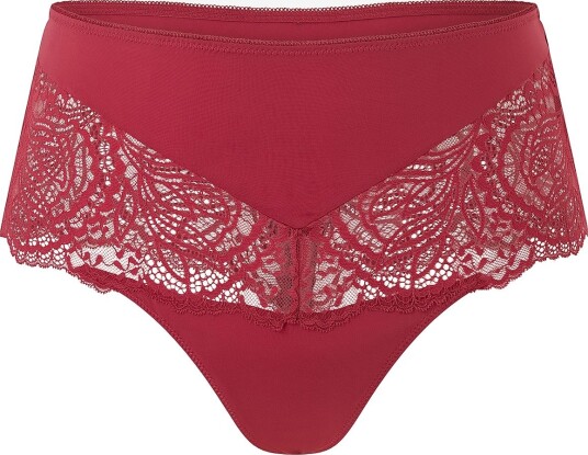 Zizzi - Stringtruse Lsigny, Hipster String - Svart