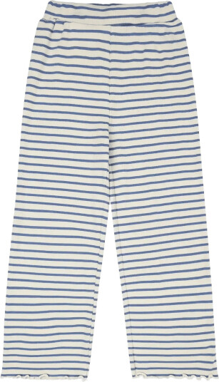 Minymo Pants Y/D Rib Blue 140