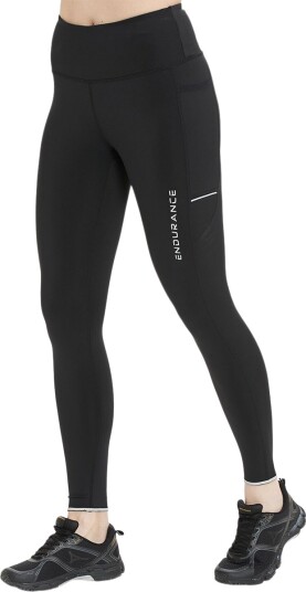 Endurance Energy W Long Tights Black 40 Lange Tights