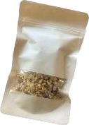 Doypack Pose Med Vindue 250 Ml 110X70x185mm Brun Kraft Med Pet,1000 Stk/Krt
