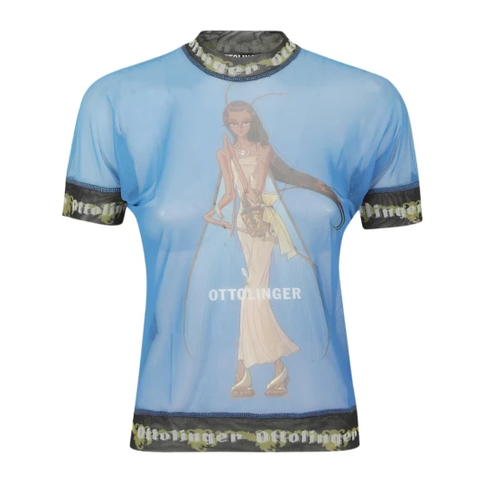Ottolinger Dame Topper Flerfarget L