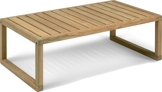 Fritz Hansen - Virkelyst Table 113x68 Cm - Utendørs Spisebord - Says Who - Brun - Tre Fritz Hansen - Virkelyst Table 113x68 Cm - Utendørs Spisebord - Says Who - Brun - Tre