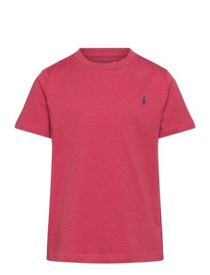 Ralph Lauren Kids 26/1 Jersey Ss Cn Tp Tsh Pink 109 116
