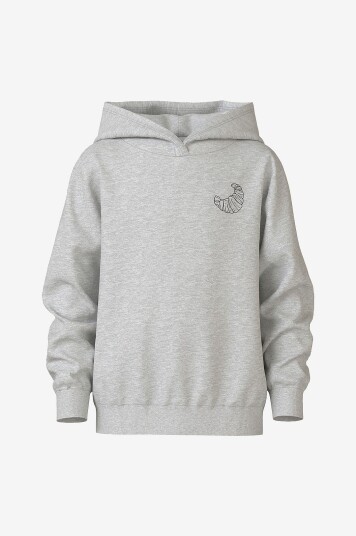 Name It Hettegenser nkfDralke Nreg LS Sweat WH Bru Grå