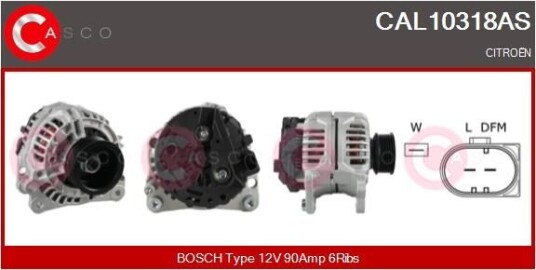 Dynamo CASCO CAL10318AS Dynamo CASCO CAL10318AS