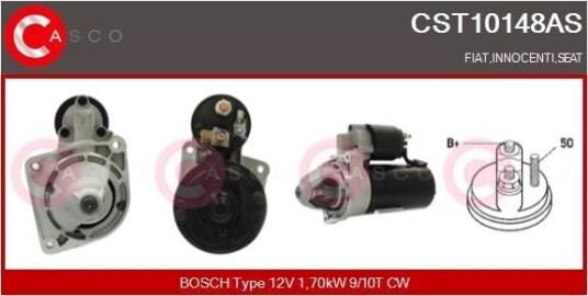 Starter CASCO CST10148AS Starter CASCO CST10148AS