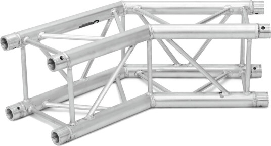 Alutruss Quadlock 6082c-23 2-Veis Hjørne 45°