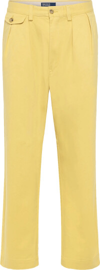 Polo Ralph Lauren 30/2 Twill Whitman Pleated Chno Yellow 32 x 32