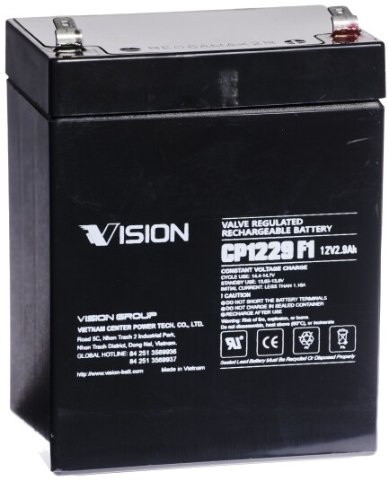 Vision Batteri CP1229 12 v 2,9 ah