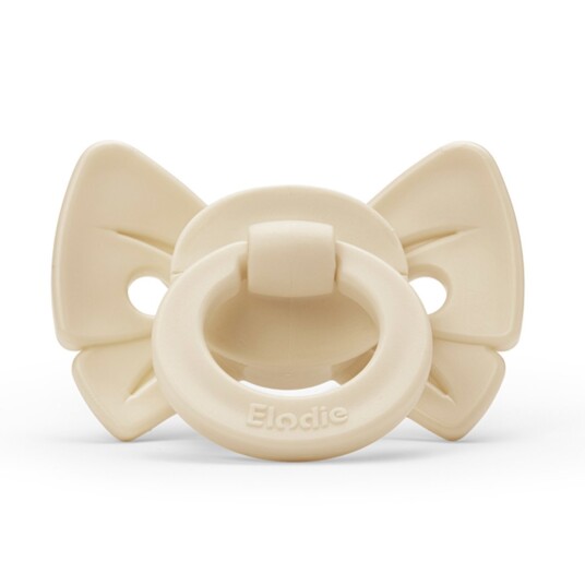 Smokk Elodie Binky Bow Oat White