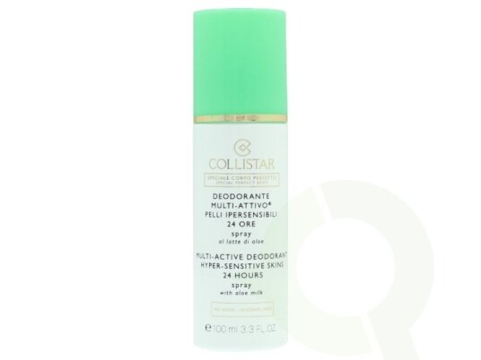 Collistar Multi Active Deo Hyper Sens. Skins 24H 100 ml Alcohol Free With Aloe Milk Collistar Multi Active Deo Hyper Sens. Skins 24H 100 ml Alcohol Free With Aloe Milk
