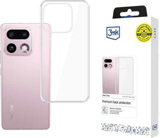 3mk Gjennomsiktig Mobildeksel for Realme 16 Pro+ 5G