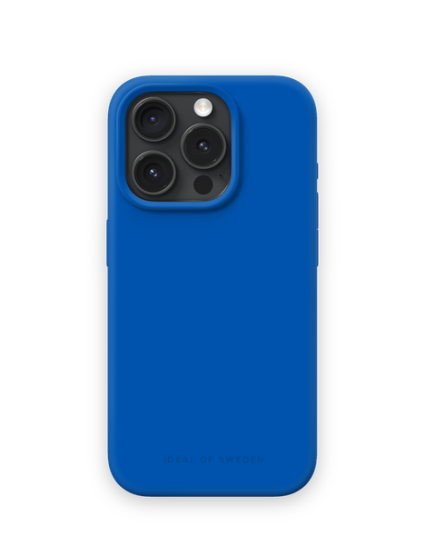 iDeal Of Sweden iPhone 15 Pro Silicone Deksel - MagSafe Kompatibel - Cobalt Blue