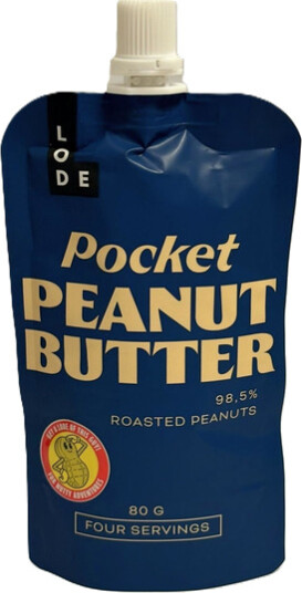 Lode Pocket Peanut Butter 80 g Lode Pocket Peanut Butter 80 g