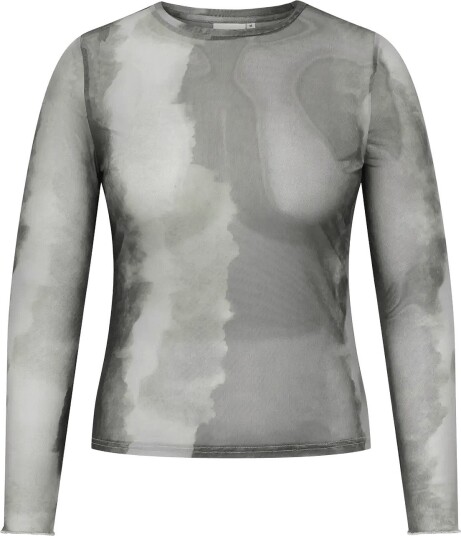ONLY Carmakoma Carjungle L/S O Neck Top Jrs NORTH ATLANTIC 46 48
